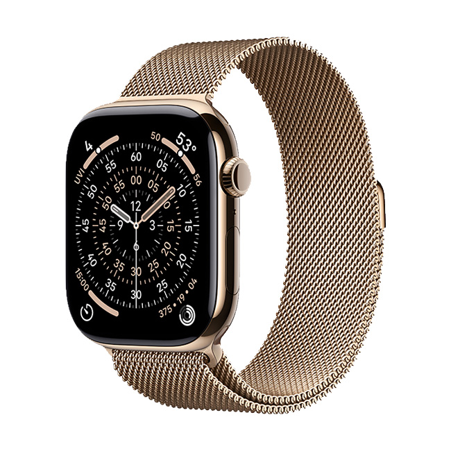 Apple Watch 11 Titanium LTE 42mm - Gold - Mỹ