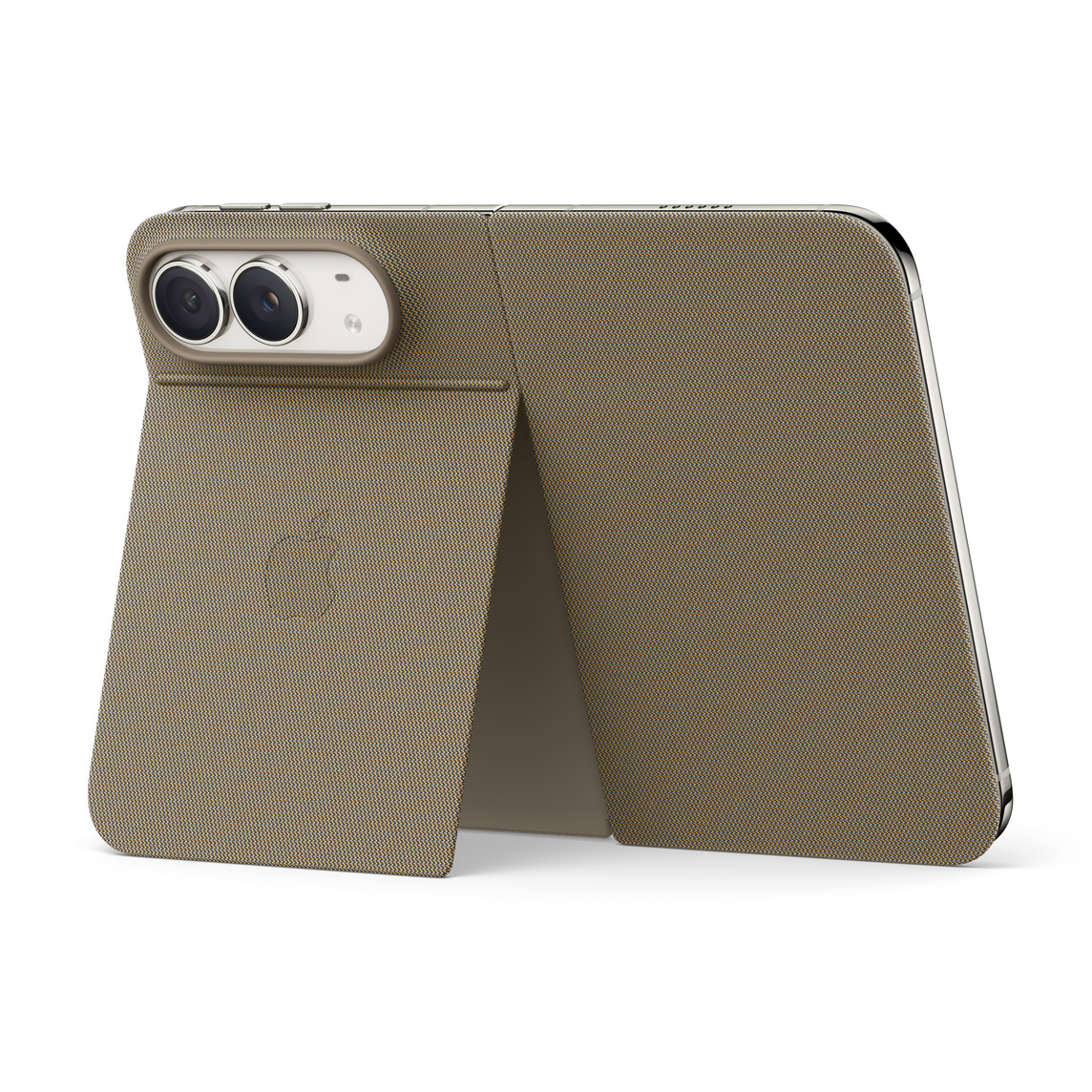 Ốp lưng iPhone Duo Folio with Kickstand - Taupe