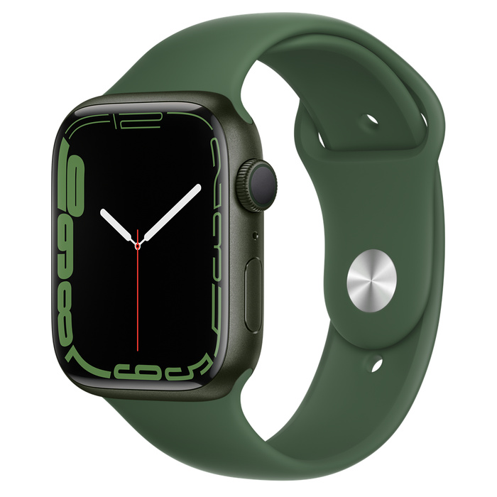 Apple Watch Series 7 Aluminum GPS 45MM Green Sport Band