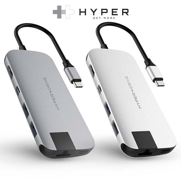 HyperDrive SLIM 8-in-1 USB-C Hub - HD247B