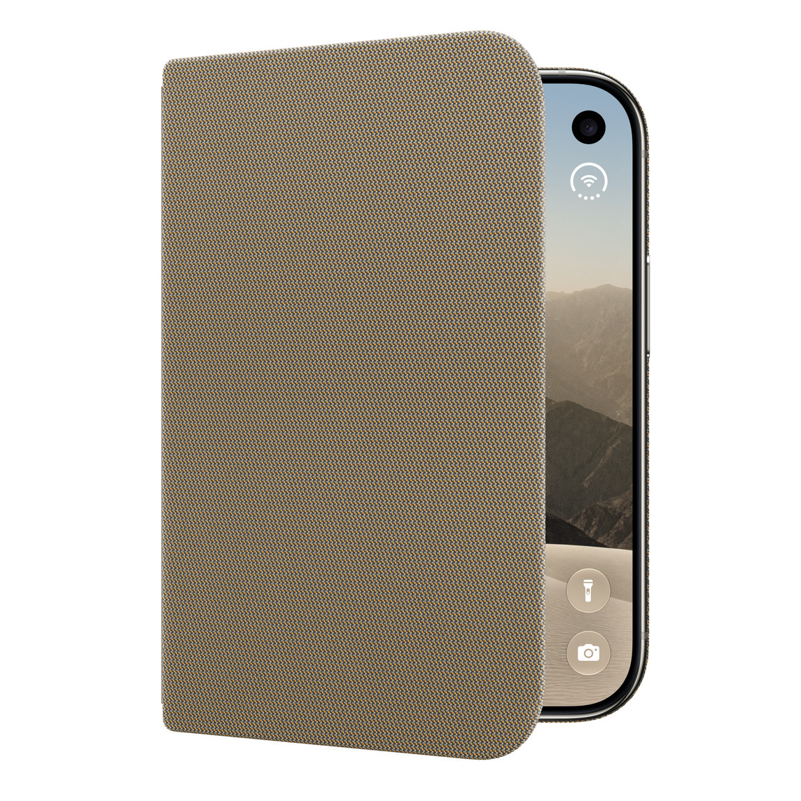Ốp lưng iPhone Duo Folio with Kickstand - Taupe