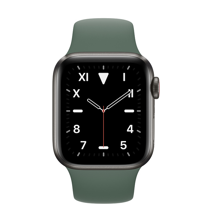apple watch space black titanium